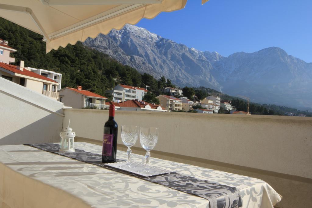 Beautifull sea view apartment Baška Voda Exterior foto
